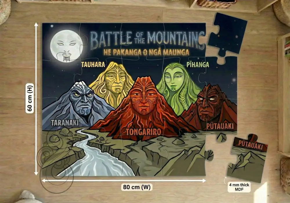 Battle of the Mountains: Floor Puzzle