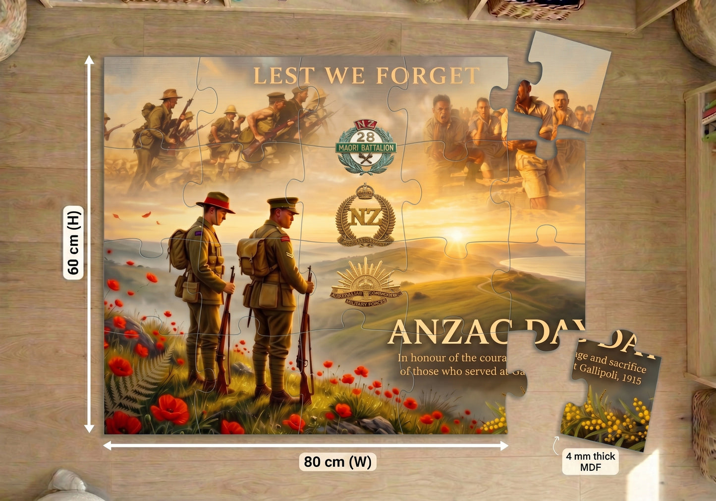 ANZAC : Floor Puzzle