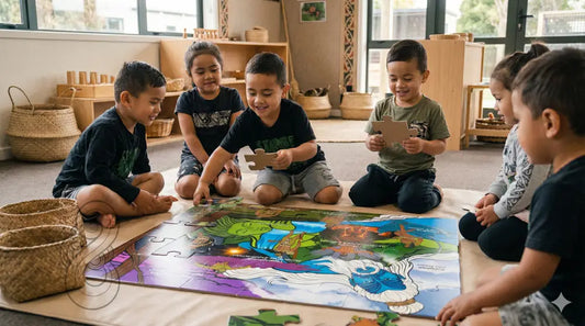 Kaitiaki Wāhine: Aotearoa’s Sacred Sisters - Floor Puzzle