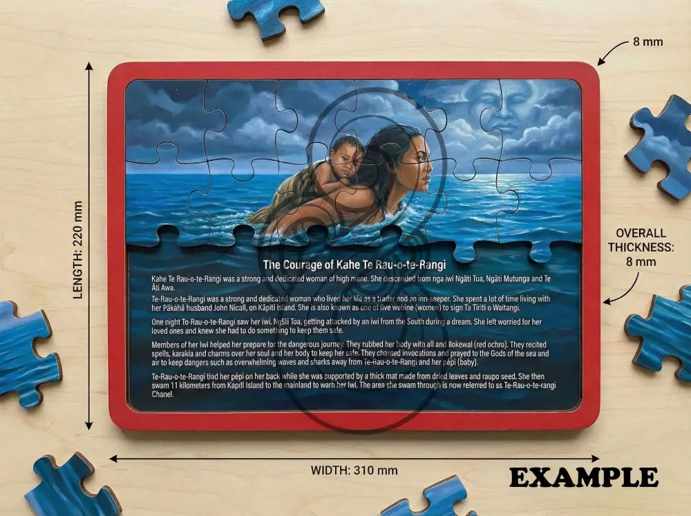 Voyage from Hawaikii a journey to Aotearoa - Single or Tray A4 Puzzle