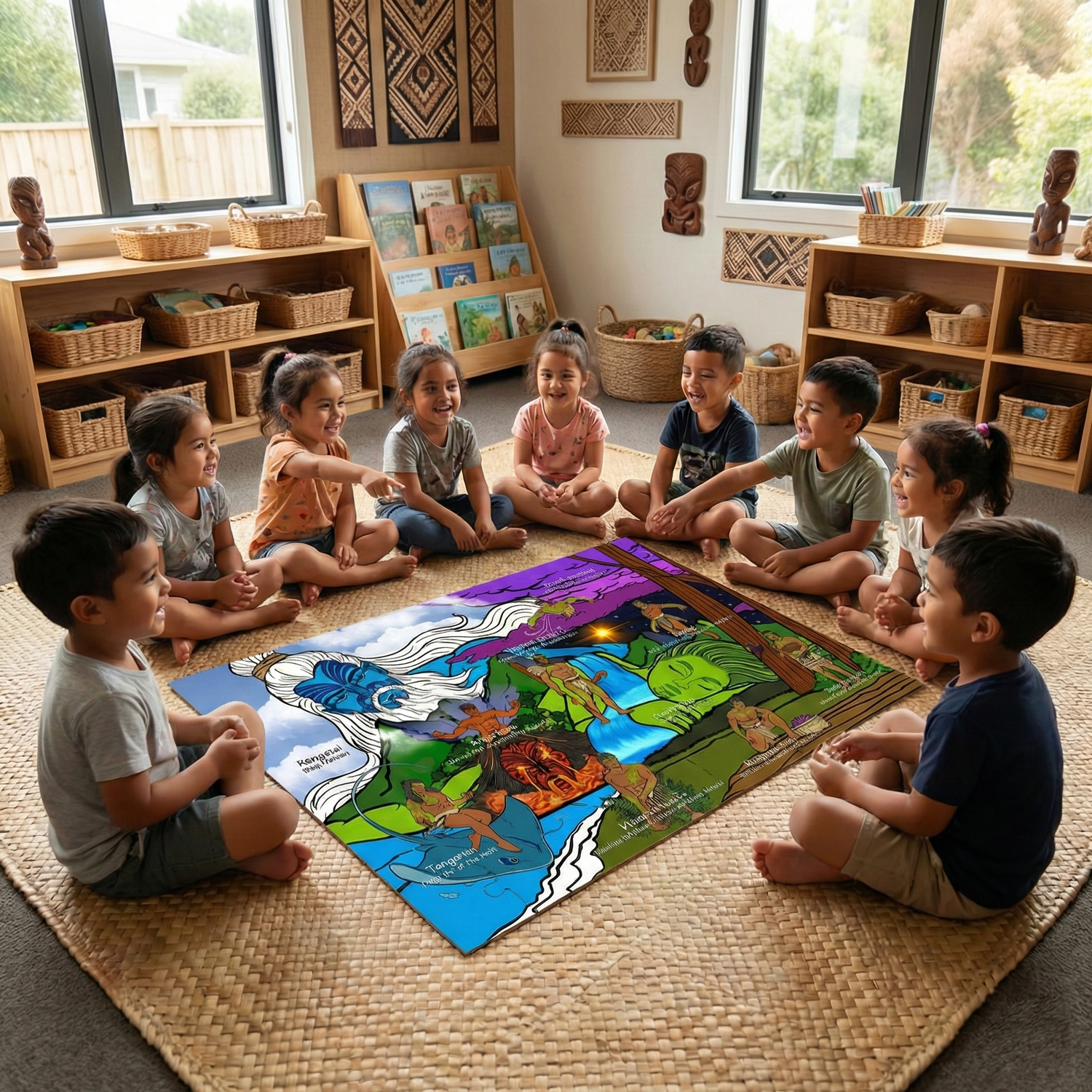 Kaitiaki Floor Puzzles
