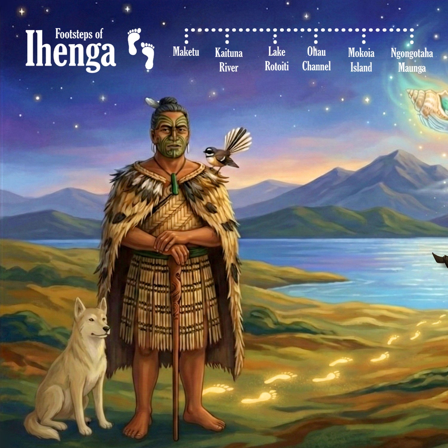 The Footsteps of Ihenga (Rotorua)