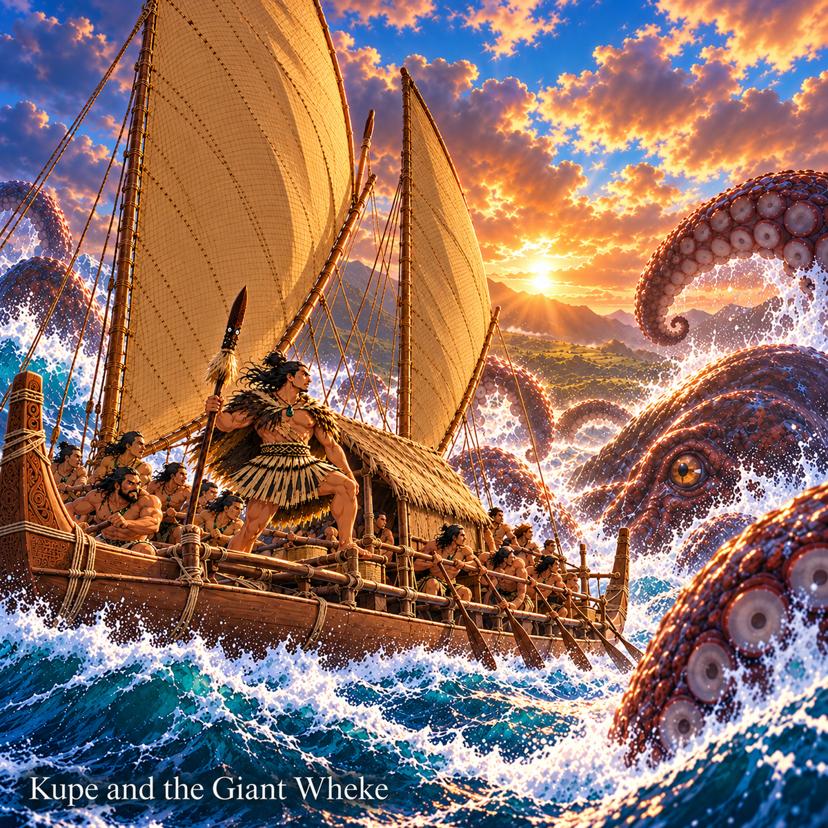 Kupe and the Giant Wheke