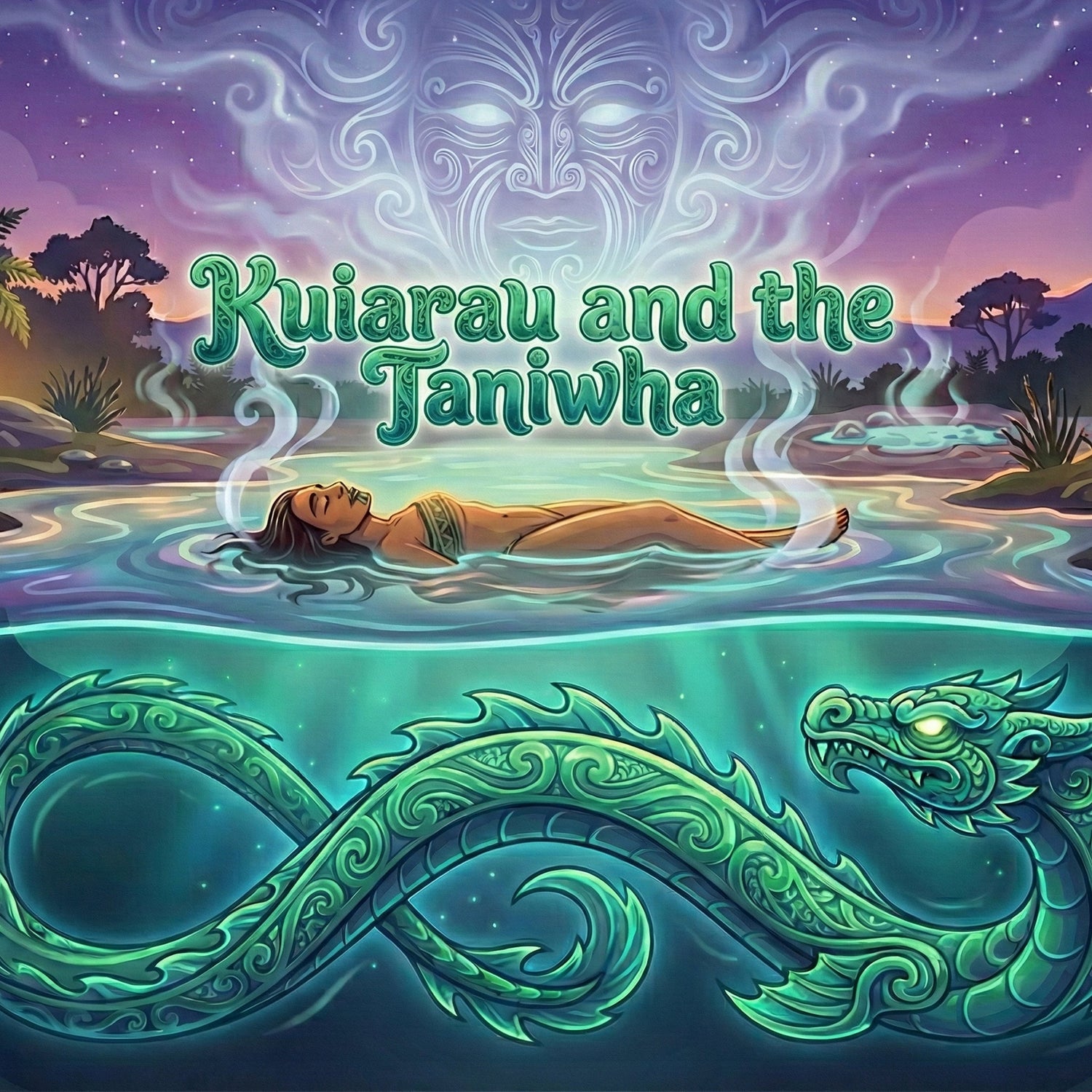 Kuiarau and the Taniwha (Rotorua)