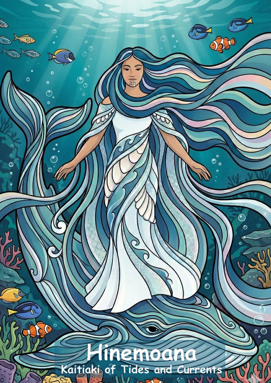 Hinemoana - Version 1 - Poster