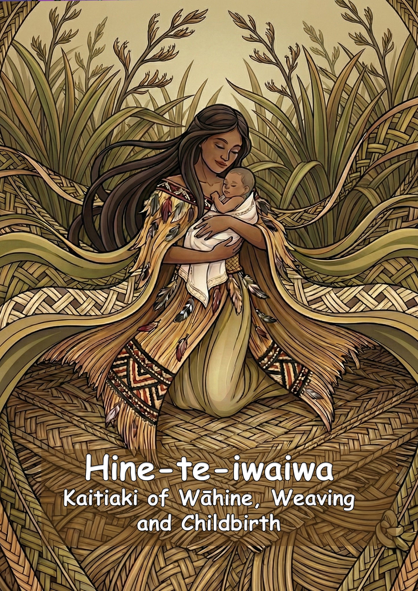 Hine-te-iwaiwa - Version 1 - Poster