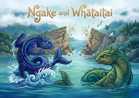 Ngake and Whātaetae - Poster