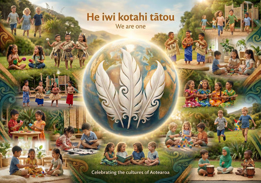He Iwi Kotahi tātou (We are one) : Floor Puzzle