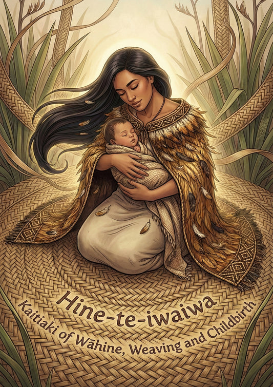 Hine-te-iwaiwa - Version 2 - Poster