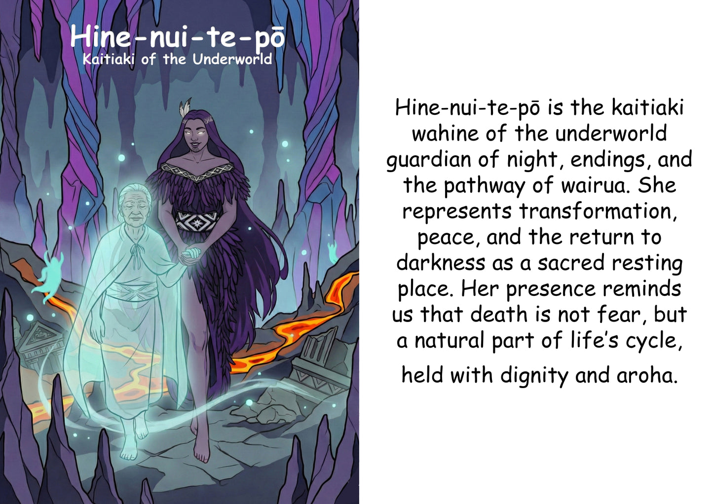 Kaitiaki Wāhine Image/ Story Boards A4 for Younger Tamariki