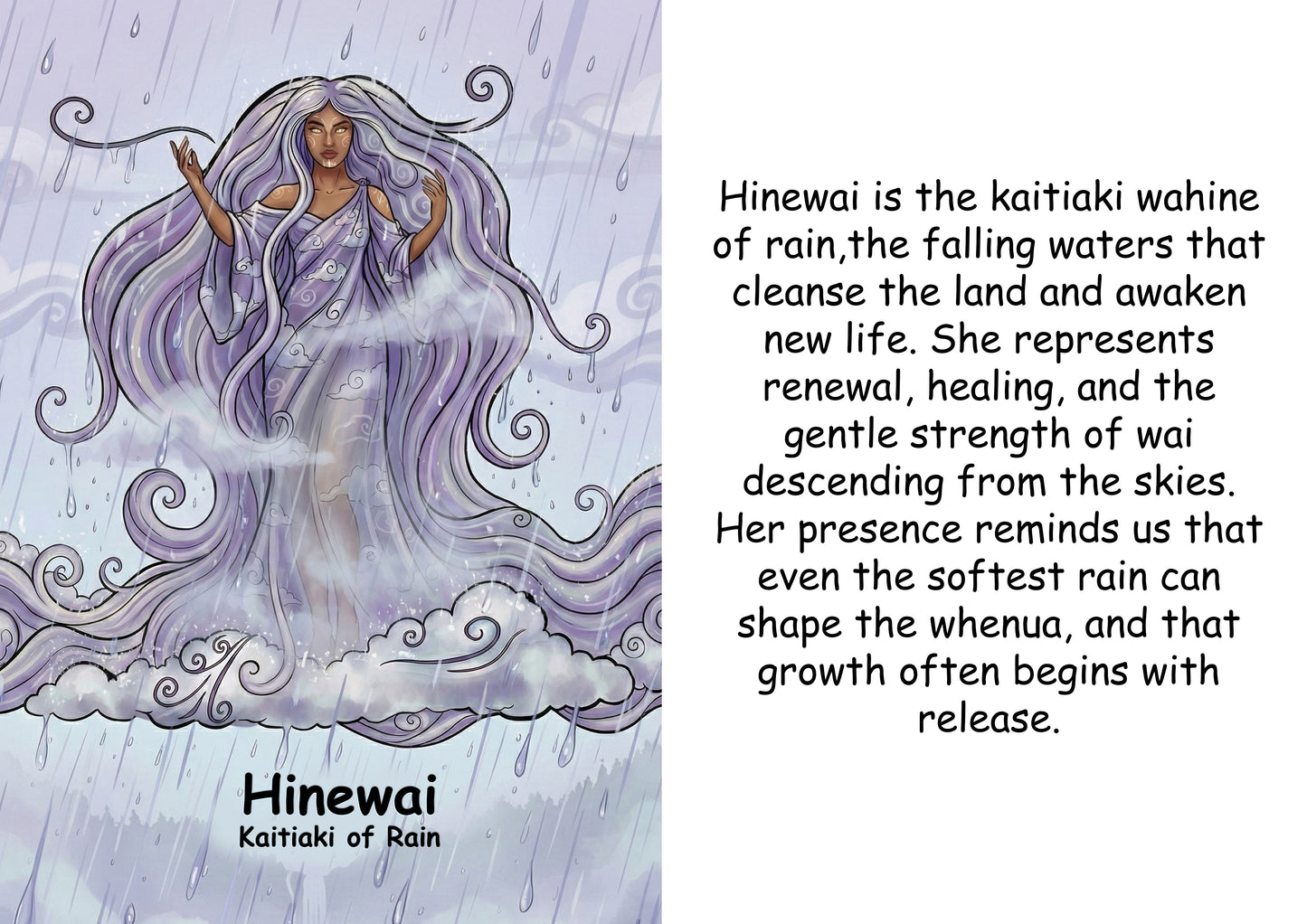 Kaitiaki Wāhine Image/ Story Boards A4 for Younger Tamariki