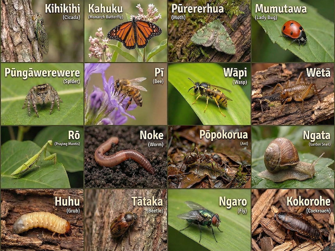 Insects of Aotearoa : Floor Puzzle