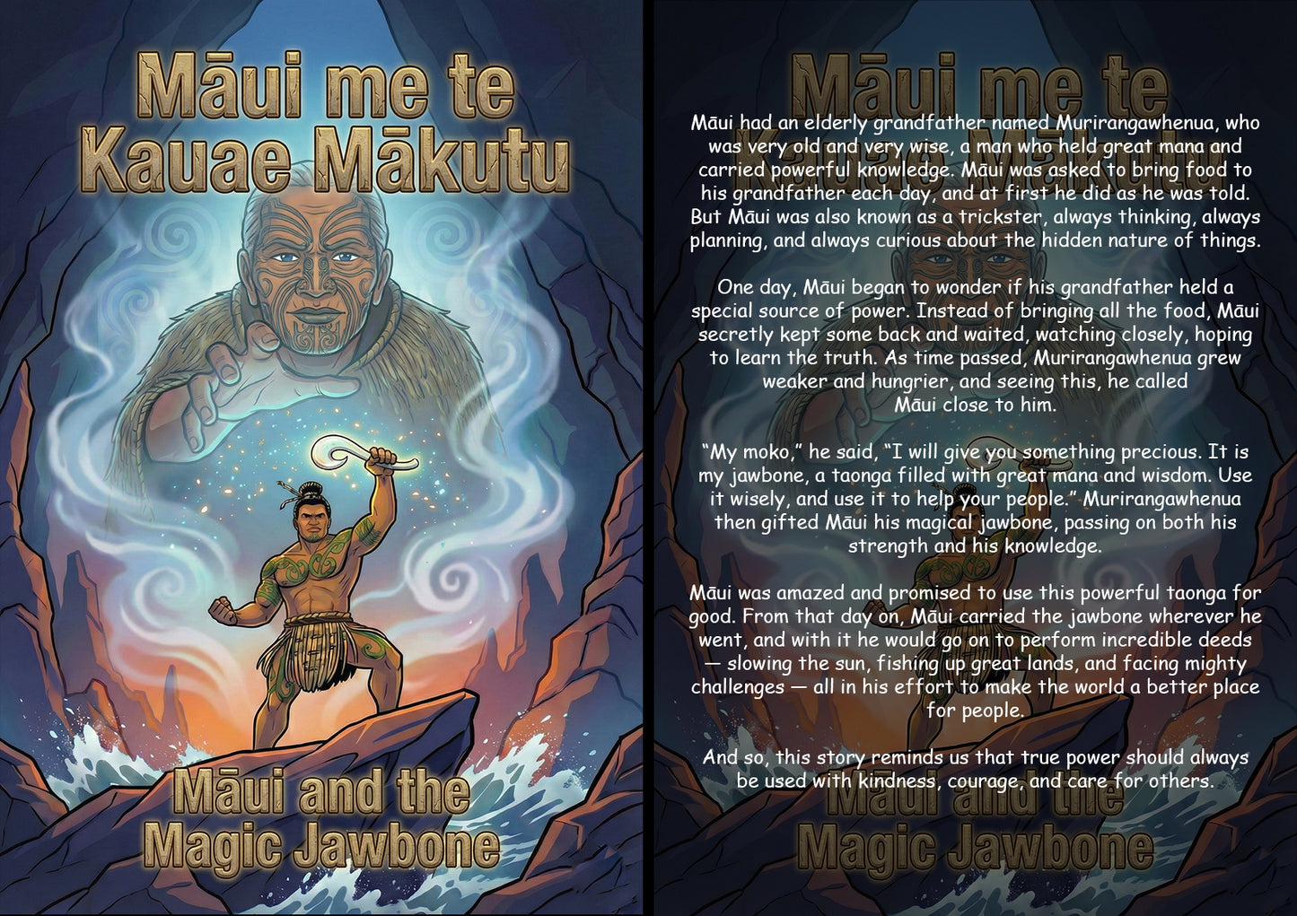 The Deeds of Maui - A4 Story Boards