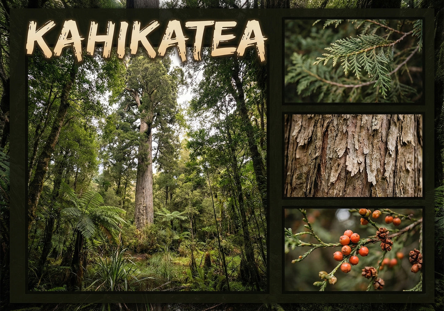Kahikatea Tree - Poster