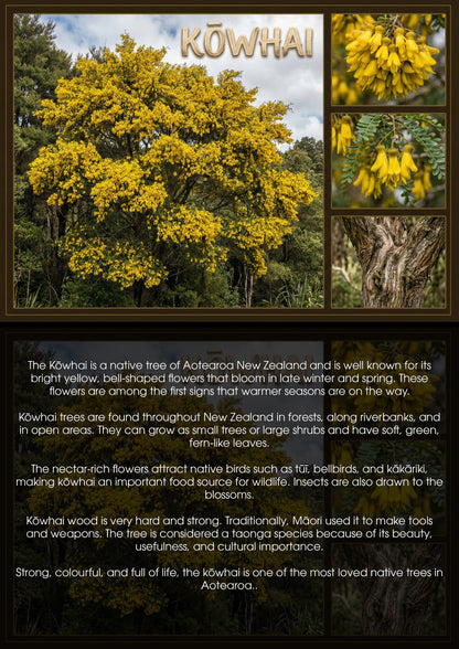 Kowhai Tree - Single and Image Tray A4 Puzzle