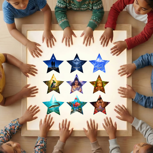 Matariki Light Table Stars