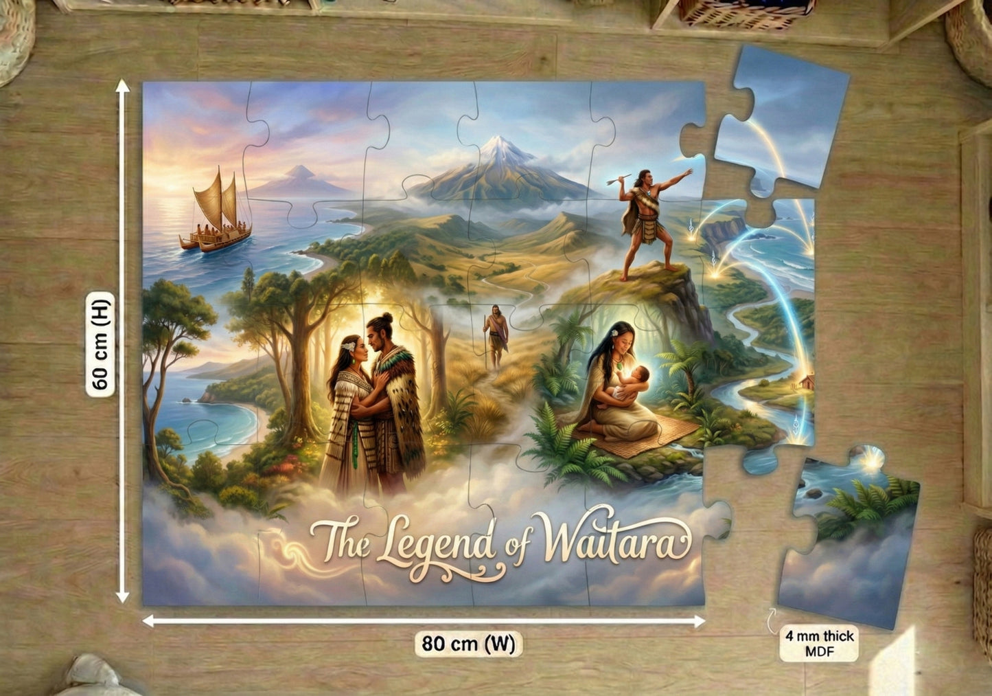 The Legend of Waitara : Floor Puzzle