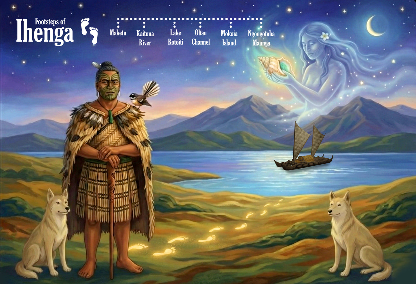 Legend of Ihenga (Rotorua) - Poster