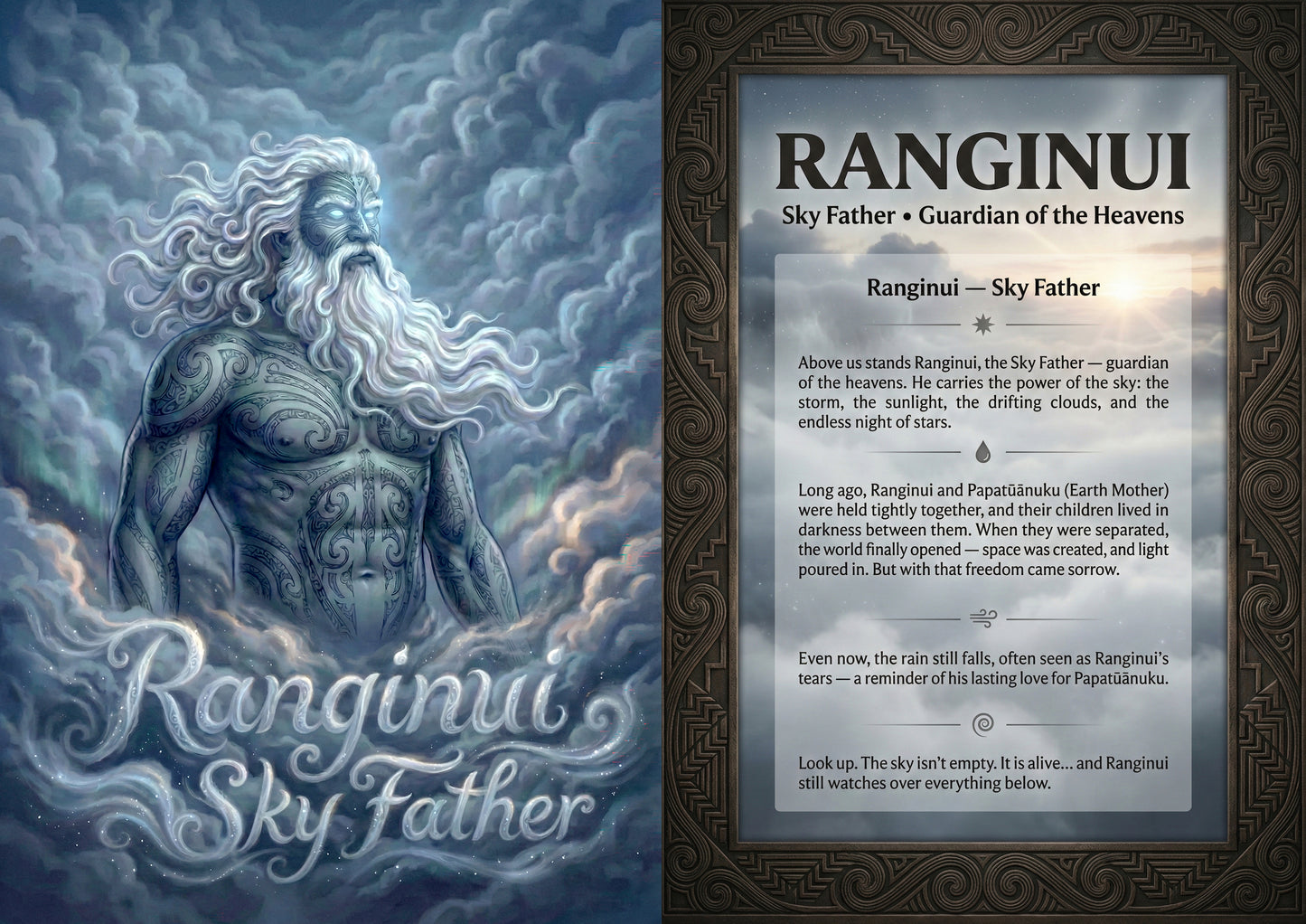 Kaitiaki Tāne: Aotearoa’s Guardians — Storyboard Set