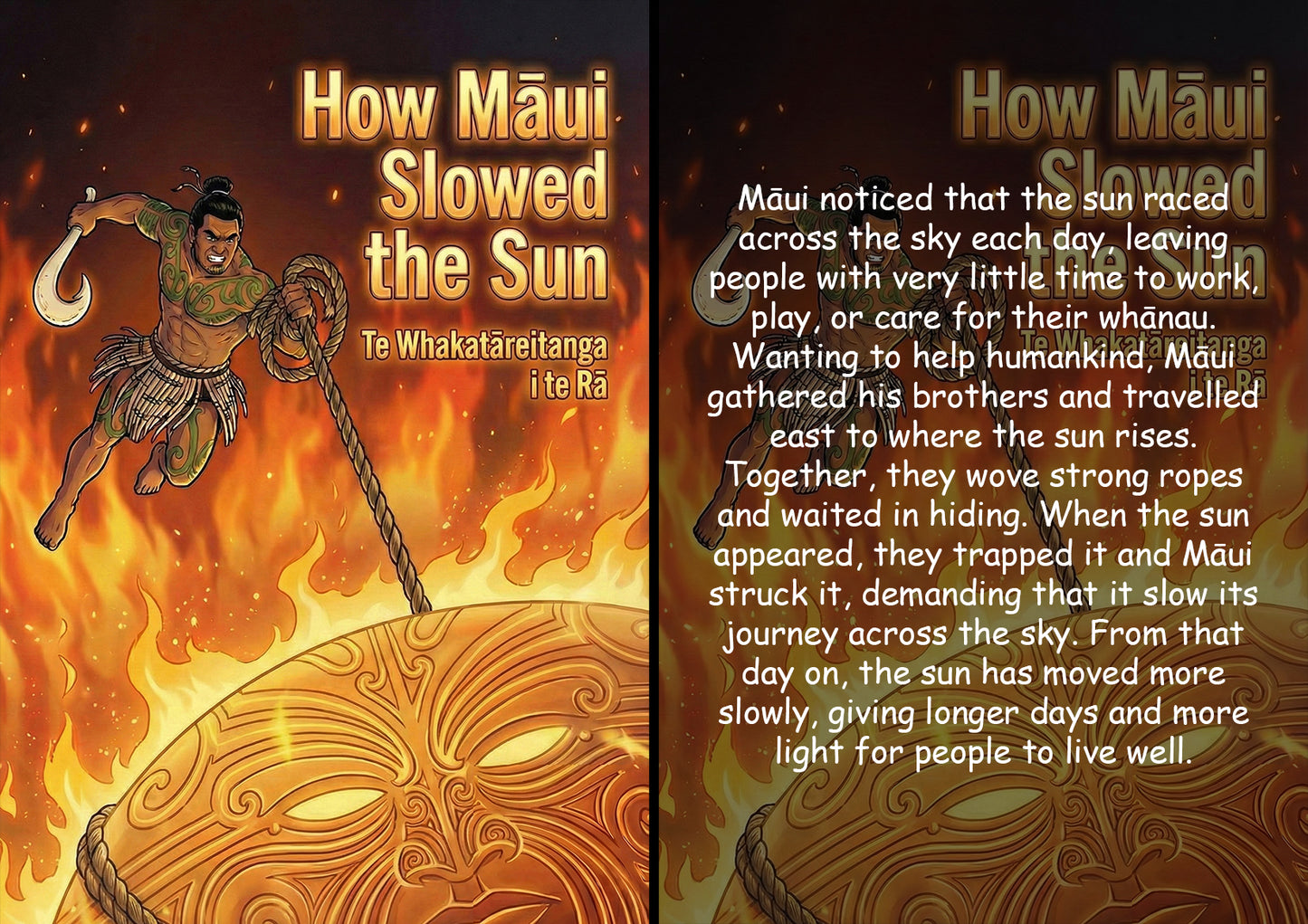 The Deeds of Maui - A4 Story Boards