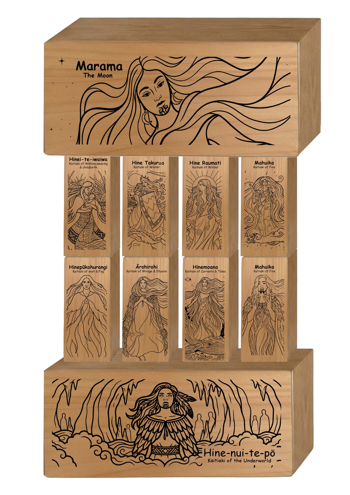 Kaitiaki Wahine Blocks – A Storytelling Taonga for Tamariki