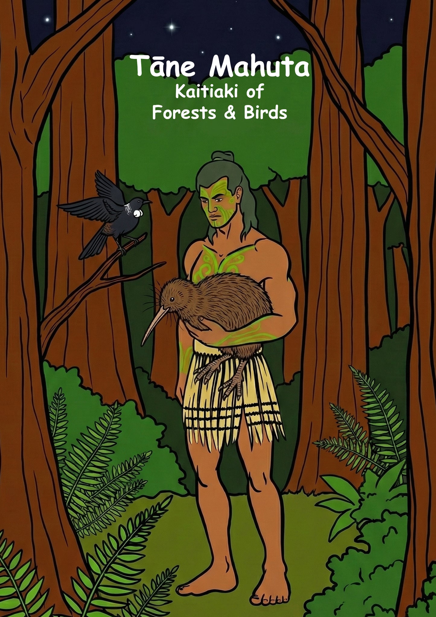 Tāne Mahuta - Version 1 - Poster