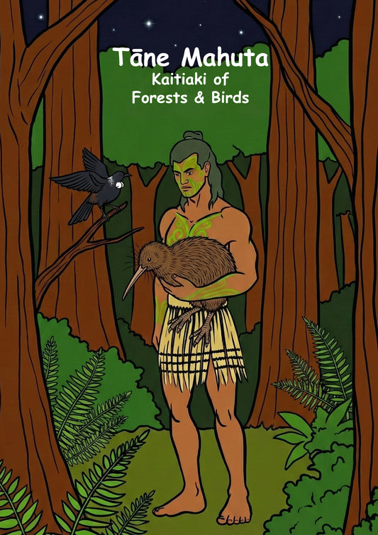 Tāne Mahuta - Version 1 - Poster