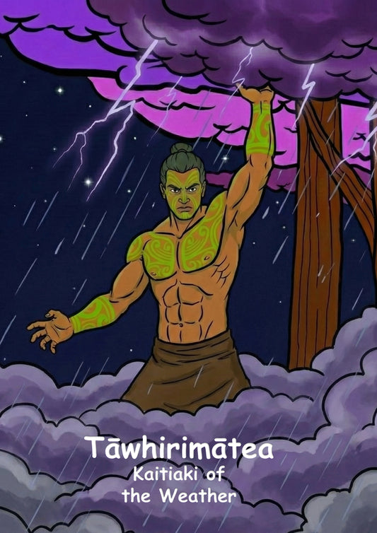 Tāwhirimātea - Version 1 - Poster