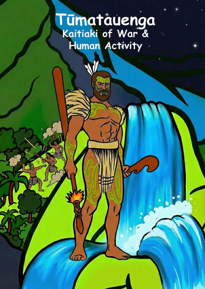 Tūmatauenga - Version 1 - Poster