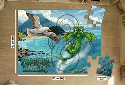 Awarua and the Seagull: Floor Puzzle