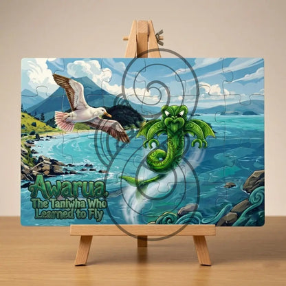 Awarua and the Seagull - Single or Tray A4 Puzzle