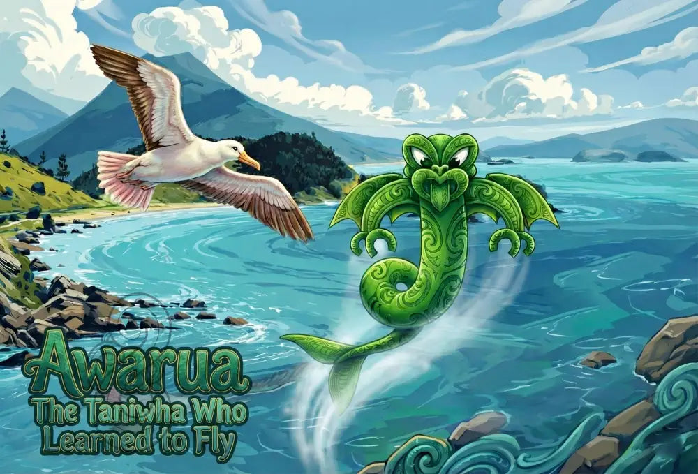 Awarua and the Seagull - Single or Tray A4 Puzzle