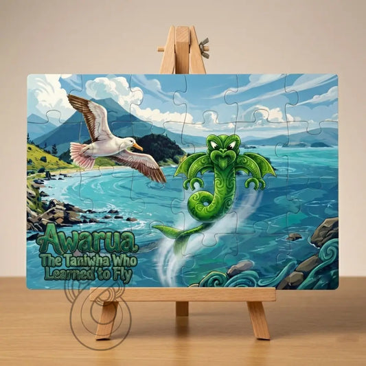 Awarua and the Seagull - Single or Tray A4 Puzzle
