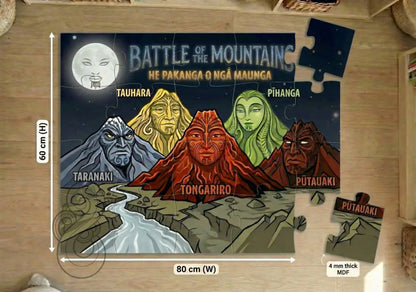 Battle of the Mountains: Floor Puzzle