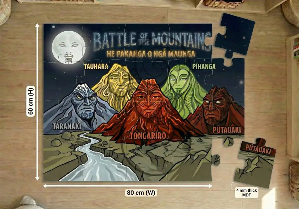 Battle of the Mountains: Floor Puzzle