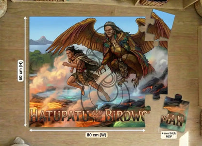 Hatupatu and the Birdwoman: Floor Puzzle