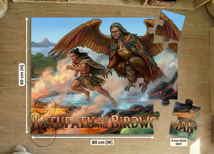 Hatupatu and the Birdwoman: Floor Puzzle