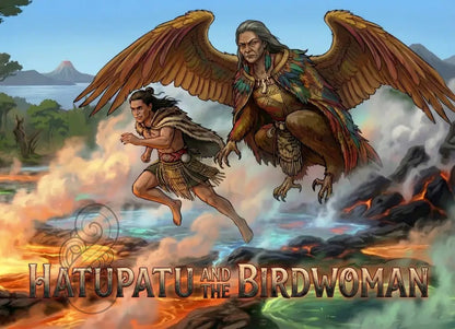 Hatupatu and the Birdwoman - Single or Tray A4 Puzzle