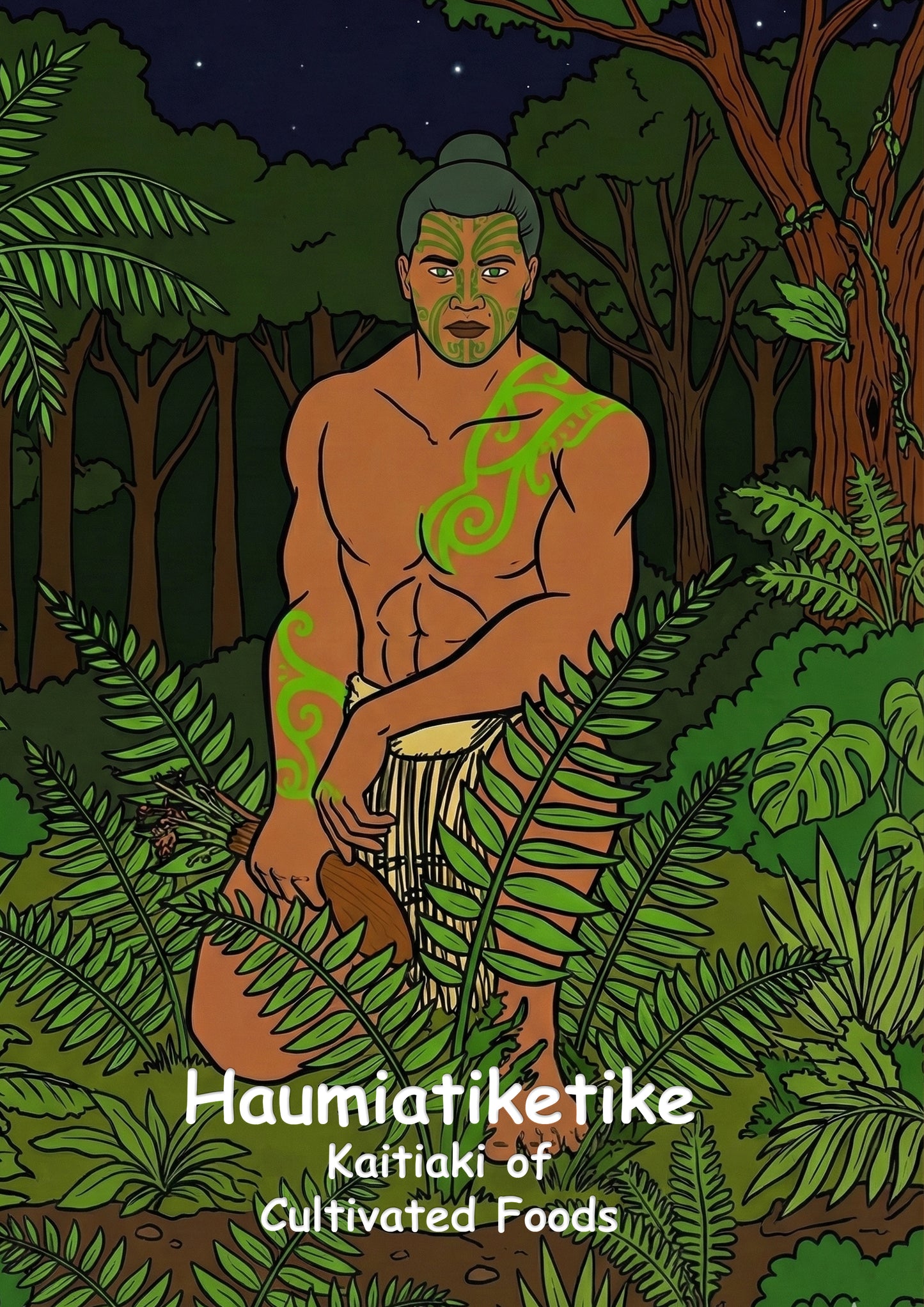 Haumiatiketike - Version 1 - Poster