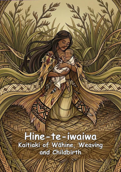 Hine-te-iwaiwa - Version 1 - Poster