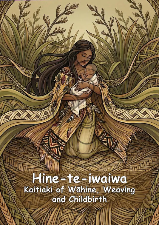 Hine-te-iwaiwa - Version 1 - Poster