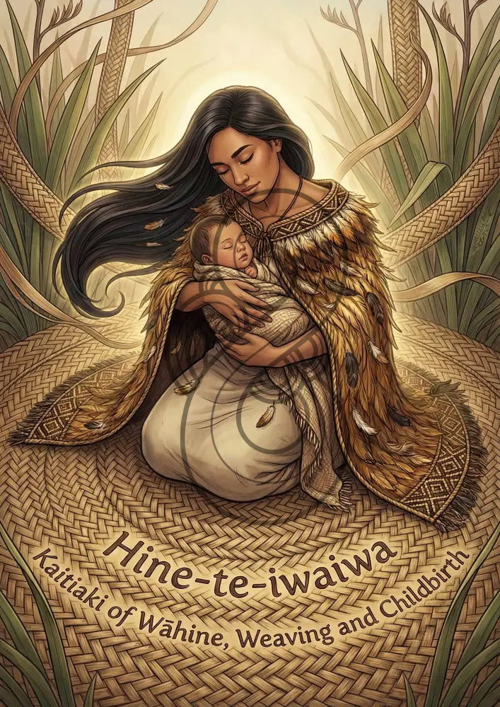 Hine-te-iwaiwa - Version 2 - Poster