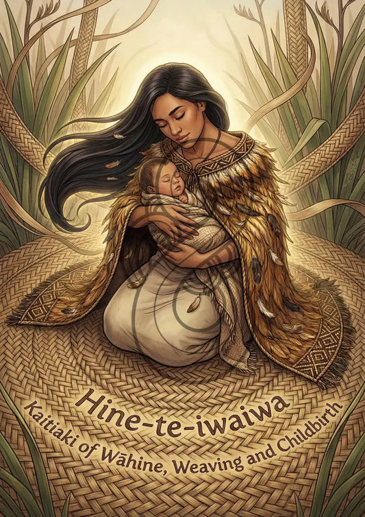 Hine-te-iwaiwa - Version 2 - Poster