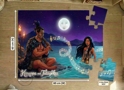 Hinemoa and Tutanekai: Floor Puzzle