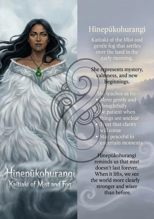 Hinepūkohurangi - Image with Information - Poster
