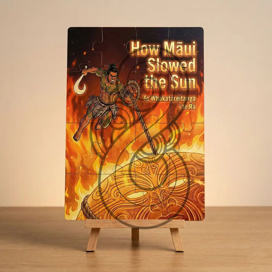 How Māui Slowed the Sun: Single or Tray A4 Puzzle