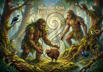 How the Kīwi lost his wings - Poster