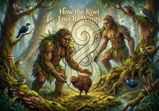 How the Kīwi lost his wings - Poster