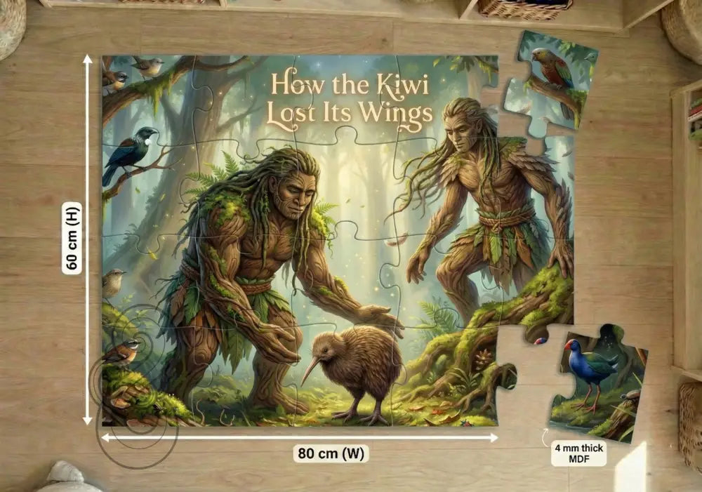 How the Kiwi Lost its Wings: Floor Puzzle