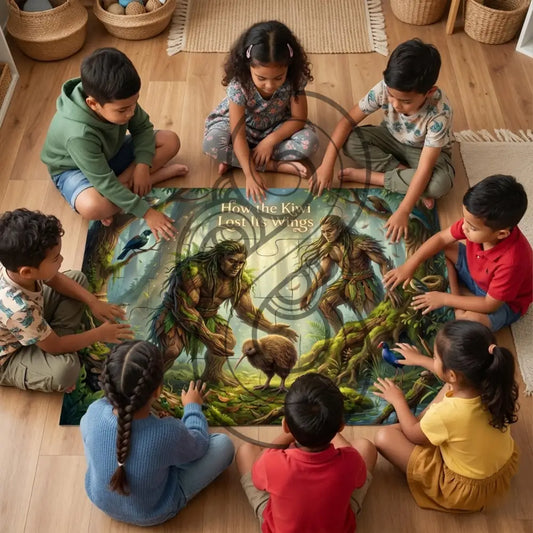 How the Kiwi Lost its Wings: Floor Puzzle